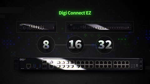 Introducing the Digi Connect EZ 8, 16 and 32 Serial Servers